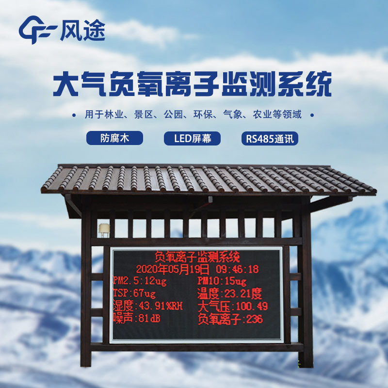 負(fù)氧離子檢測(cè)系統(tǒng)，看見(jiàn)空氣質(zhì)量